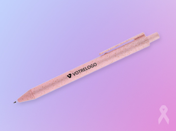 Stylo écologique octobre rose